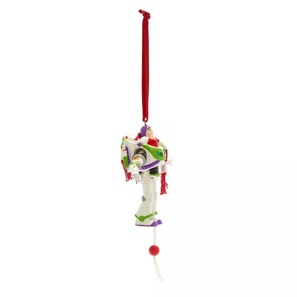 Disney Store Toy story Buzz Lightyear Feature festive Christmas Hanging Ornament