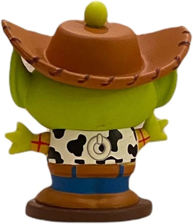 Disney Remix Space Alien Sheriff Woody Keychain Dangler Toy Story Figure Charm