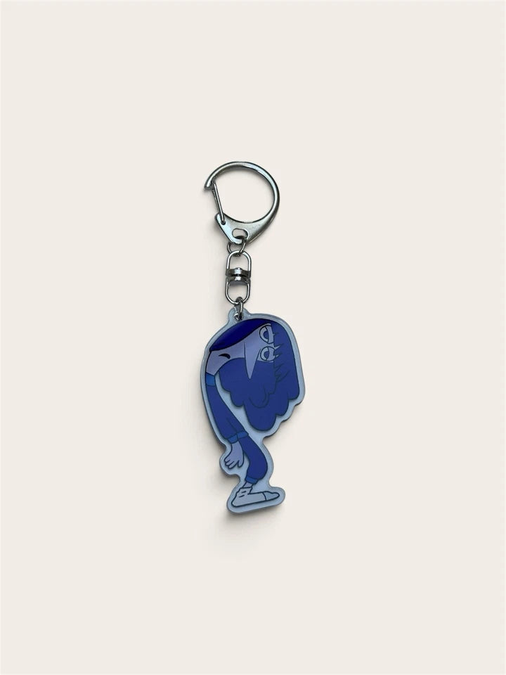 Disney Inside Out Characters Holiday Gift Keychain Bag Charms Set Of 8pcs