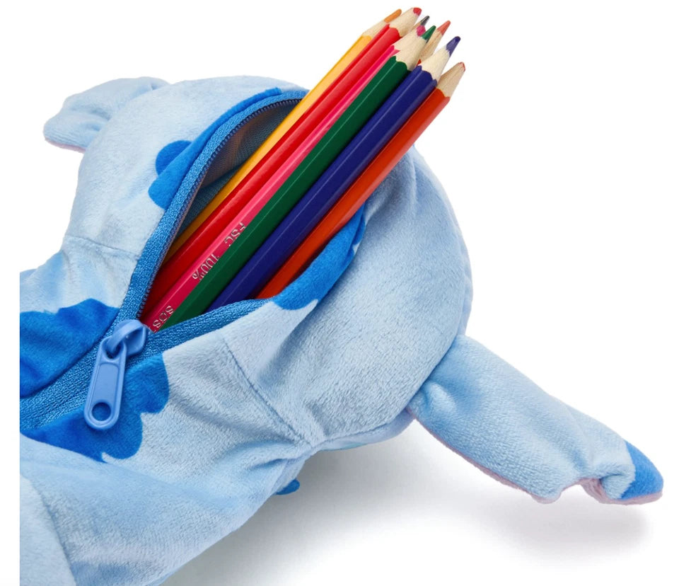 Disney store official Stitch Pencil Case, Lilo & Stitch NEW W TAG