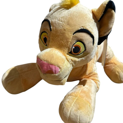 Disney Store Original Lion King Simba EXTRA LARGE Soft Plush Doll Toy new 24"