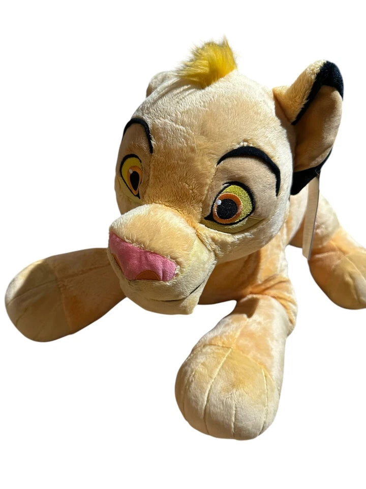 Disney Store Original Lion King Simba EXTRA LARGE Soft Plush Doll Toy new 24"