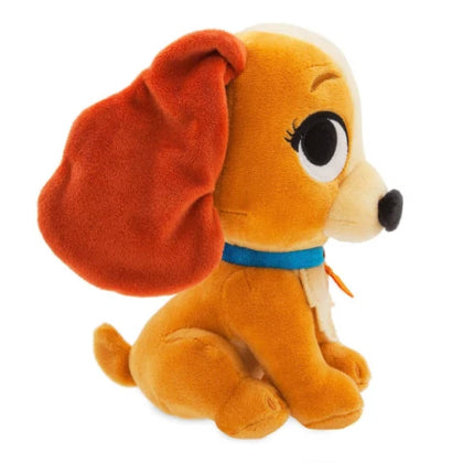 Disney Store Original Lady Furrytale Friends Small Soft Toy Lady and the Tramp