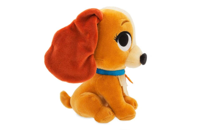Disney Store Original Lady Furrytale Friends Small Soft Toy Lady and the Tramp