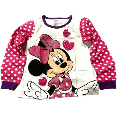Disney Store Minnie Mouse PJ Pyjamas nightwear Gift Set Girls Pink Dots BNWT