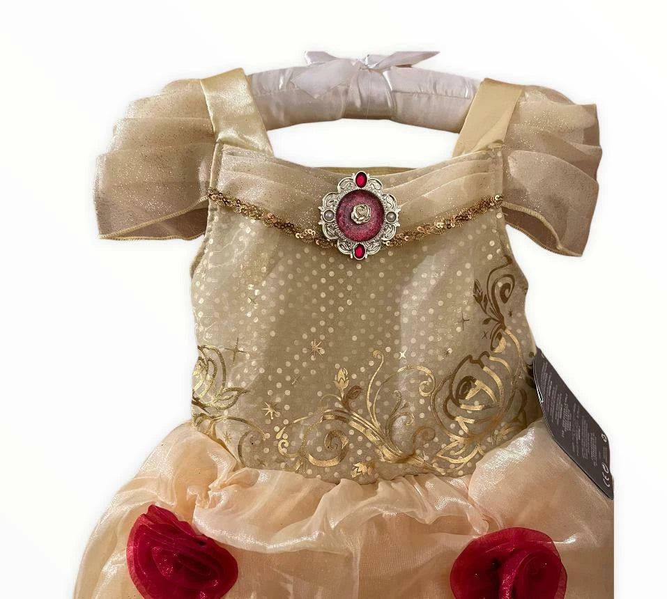 Disney Beauty and the Beast Princess Belle Fancy dress costume for girl size 5/6