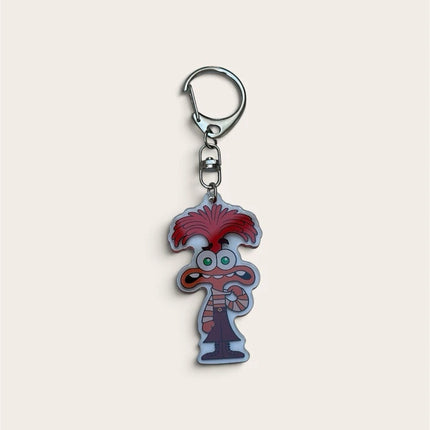 Disney Inside Out Characters Holiday Gift Keychain Bag Charms Set Of 8pcs
