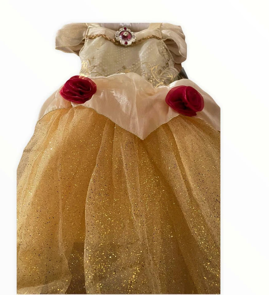 Disney Beauty and the Beast Princess Belle Fancy dress costume for girl size 5/6