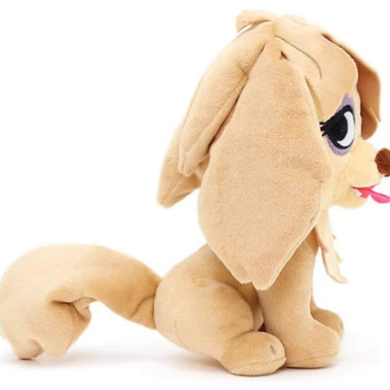 Disney Store Peg Furrytale Friends Soft Plush Toy 22cm Lady and the Tramp NEW