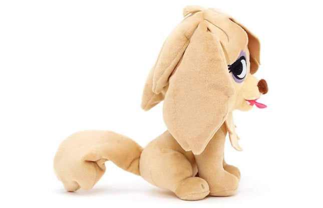 Disney Store Peg Furrytale Friends Soft Plush Toy 22cm Lady and the Tramp NEW