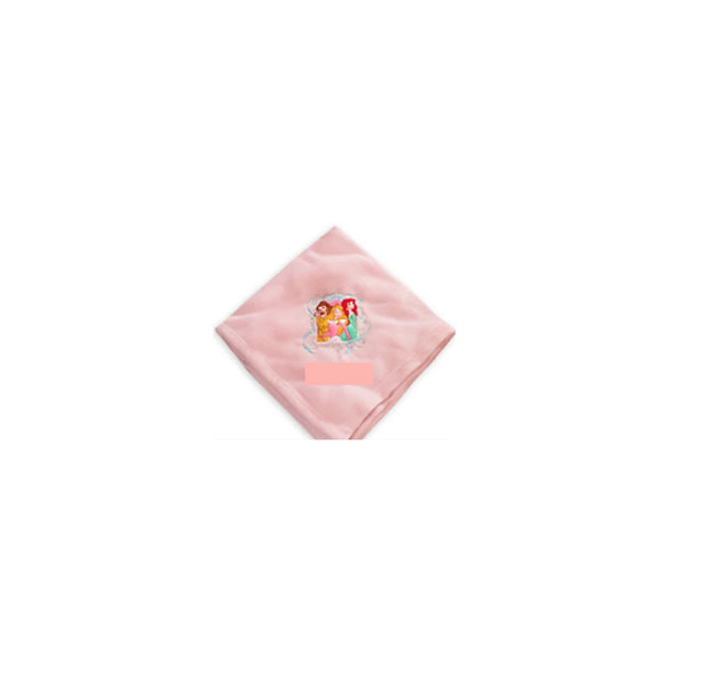 Disney Store Official Princess Fleece Throw Blanket Ariel Belle Aurora graphics
