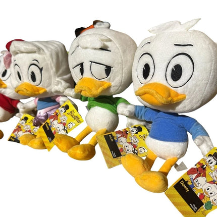 Disney Store Official Ducks Huey Dewey Louie Webby SOFT Plush TOY 25cm NEW TAG