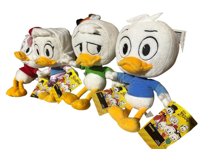 Disney Store Official Ducks Huey Dewey Louie Webby SOFT Plush TOY 25cm NEW TAG