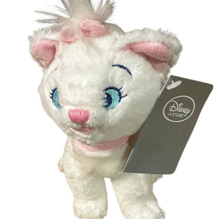 NEW Disney Store Original Marie 17cm Mini BEAN Bag Soft Plush Cat Toy W tag