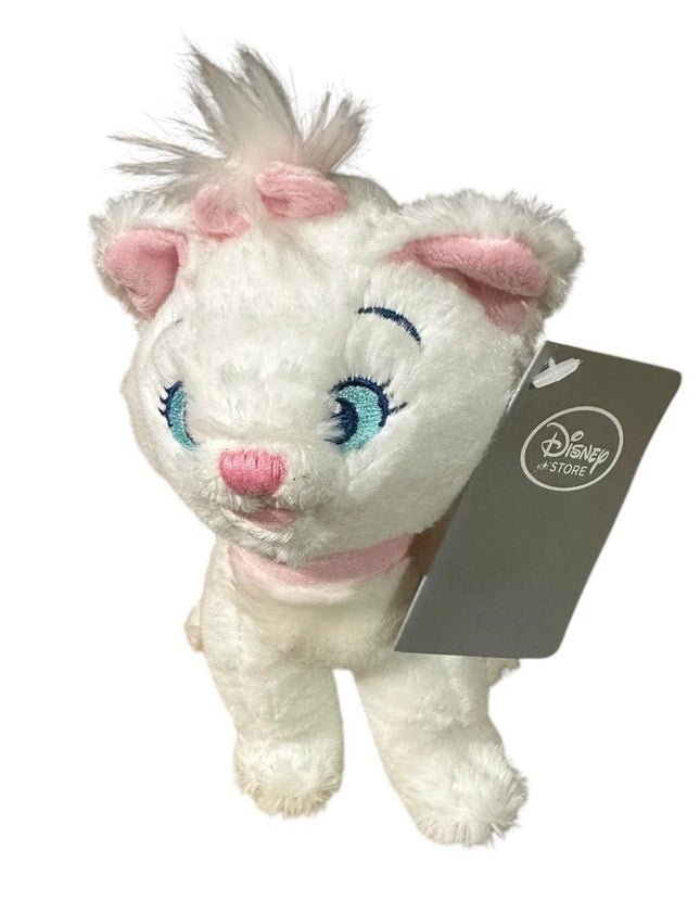NEW Disney Store Original Marie 17cm Mini BEAN Bag Soft Plush Cat Toy W tag