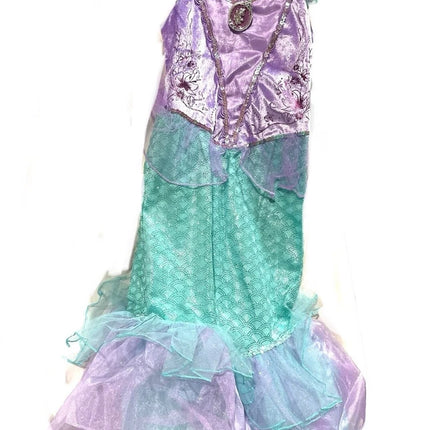 Disney store Official Little Mermaid Princess Ariel Kids Girls costume NEW