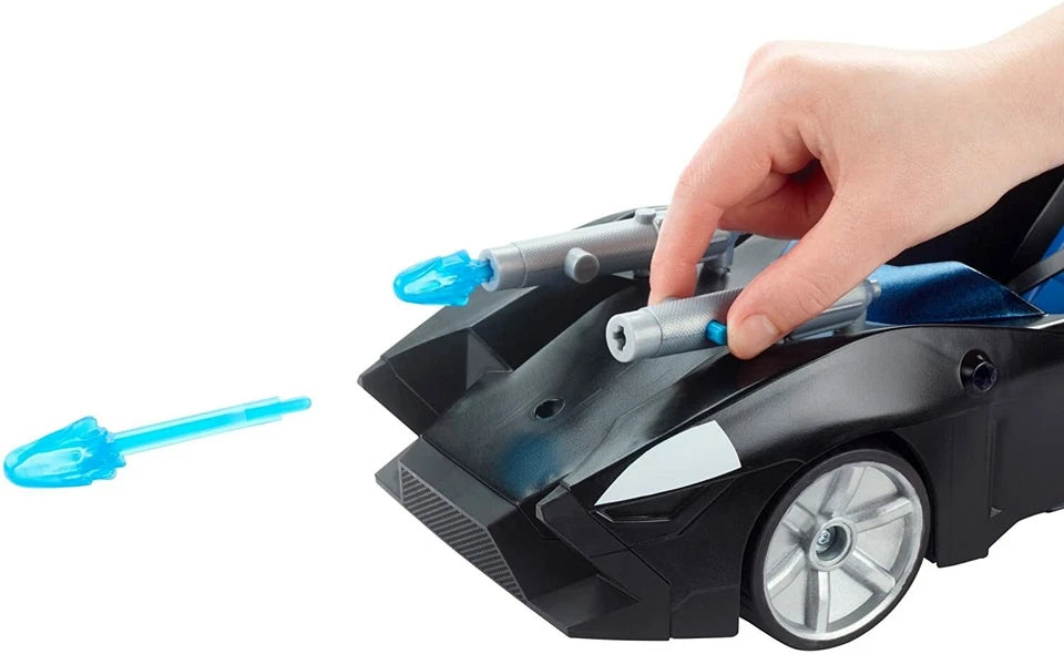 JUSTICE LEAGUE Batman Action Twin Blast Batmobile Vehicle Toy New Boxed