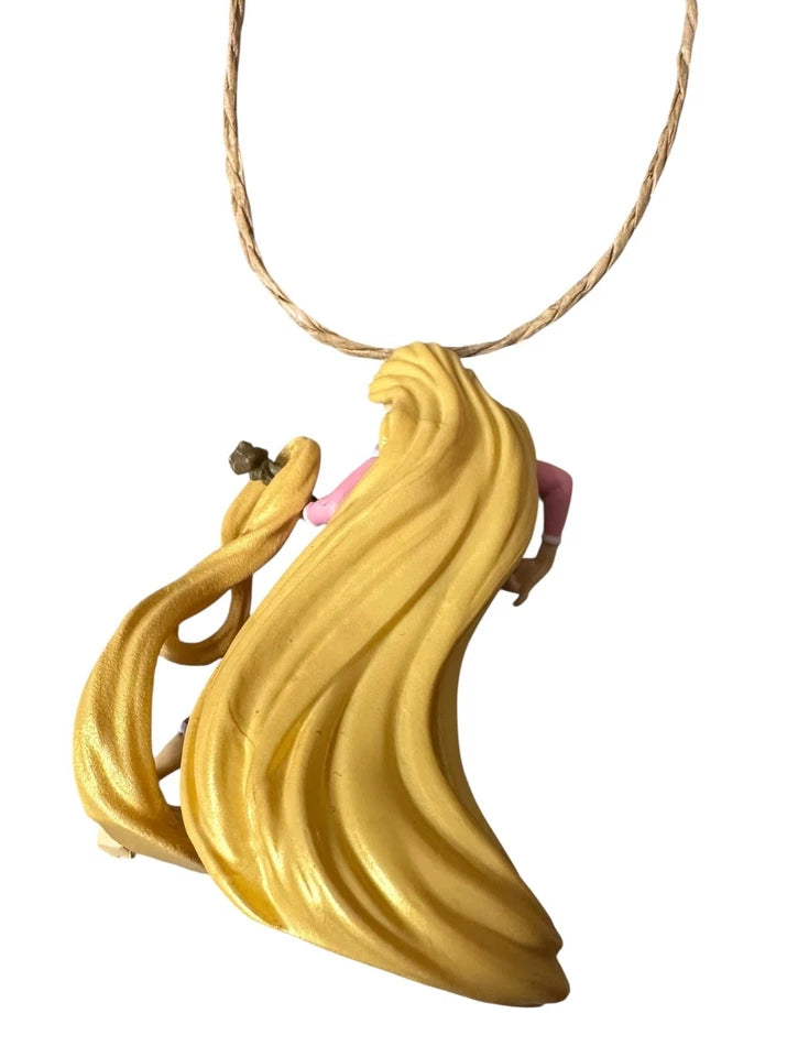 Disney Official Rapunzel Princess Figurine Holiday Christmas Tree Ornament NEW