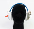 DISNEY KIDS BLUE WHITE GREY FROZEN OLAF AND SVEN WINTER WARM EAR MUFF'S NEW