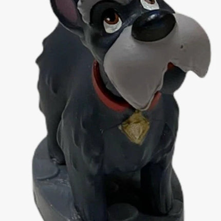 Lady & Tramp Jock Dog Key Ring Dangler Ornament PVC Figure Figurine 3” Charm