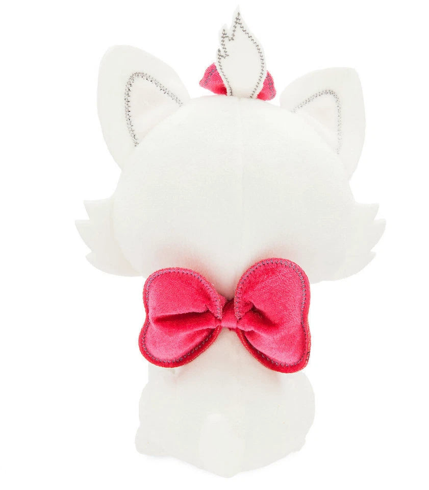 DISNEY STORE FURRYTALE FRIENDS MARIE SMALL SOFT PLUSH TOY. THE ARISTOCATS 8"