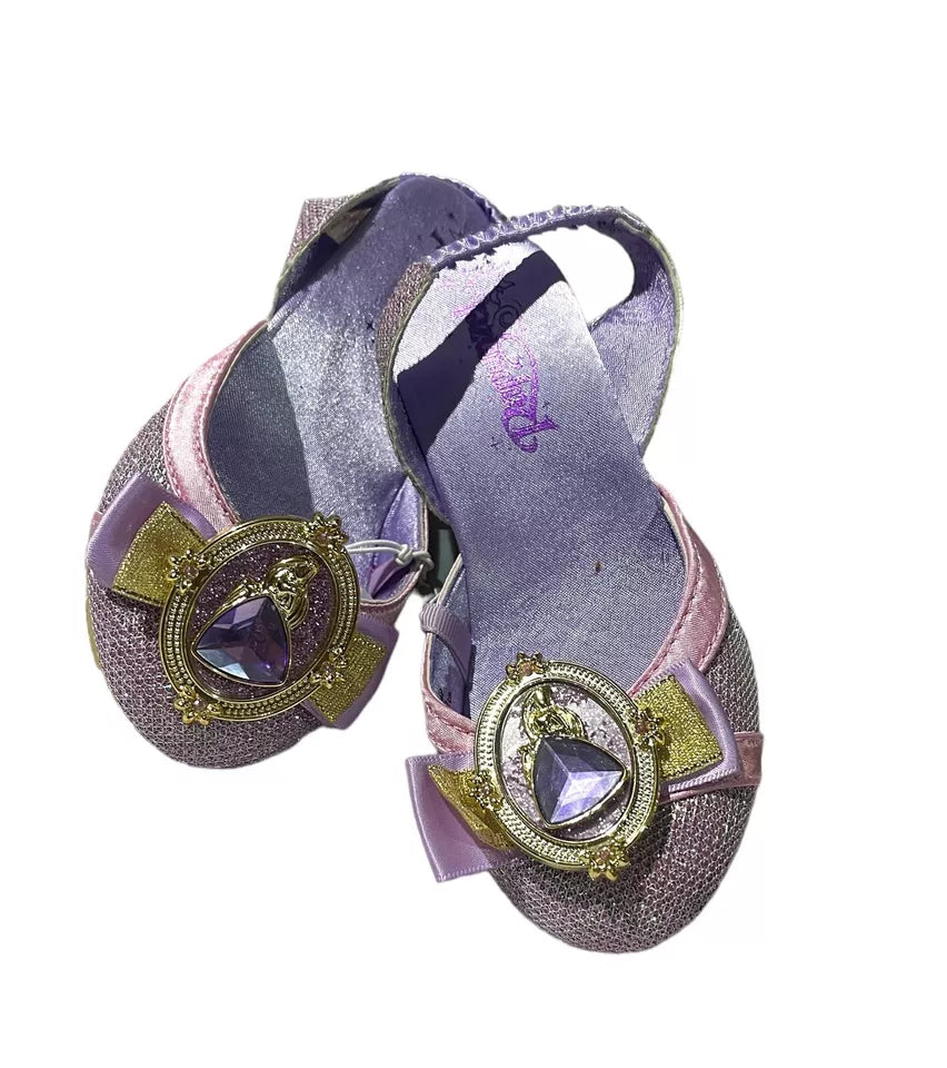 Disney Store official Princess Rapunzel Costume Purple Kids Girl Shoes