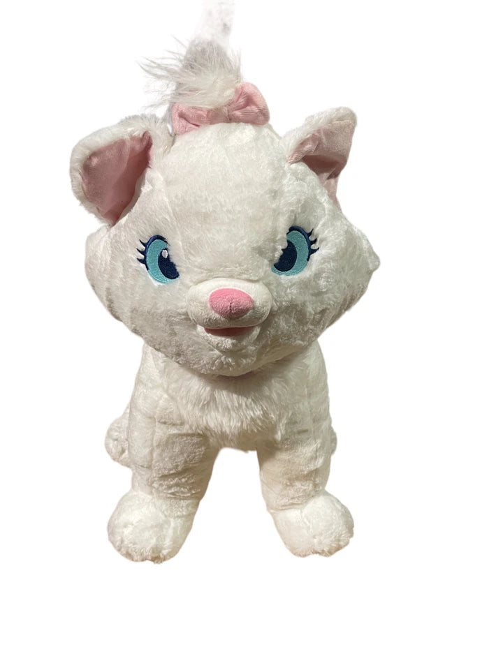 Disney Store Official Aristocats Marie large Soft Plush White Cat Toy 24" NEW