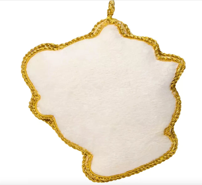 Disney store official Mrs. Potts Beaded Ornament, Beauty and the Beast shimmer