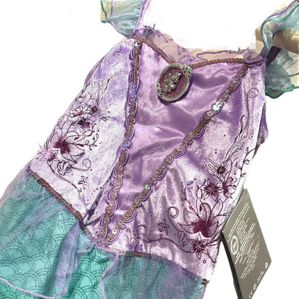 Disney store Official Little Mermaid Princess Ariel Kids Girls costume NEW