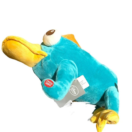 Disney Store Phineas & Ferb Perry The Platypus Talking Soft Plush Sound Talking