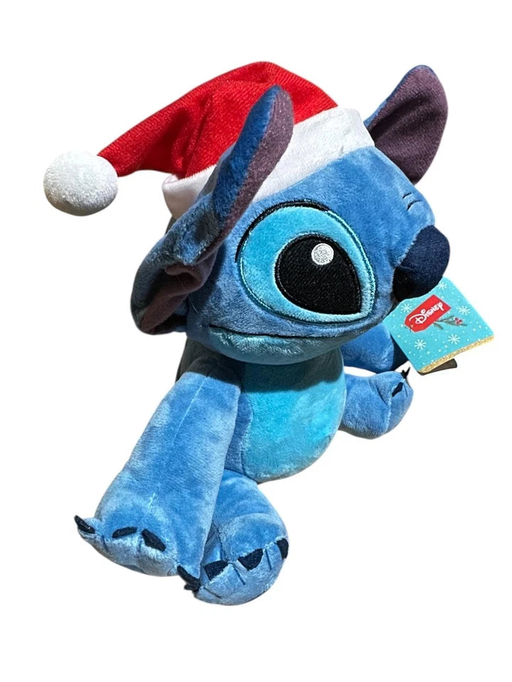 Disney Lilo & Stitch Christmas Holiday Mischief Stitch Plush Soft toy & Book NEW