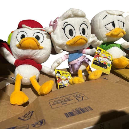 Disney Store Official Ducks Huey Dewey Louie Webby SOFT Plush TOY 25cm NEW TAG