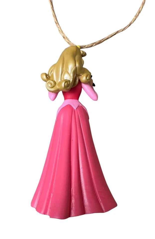 Disney Princess Aurora Sleeping Beauty pvc handbag dangler, fan light pull NEW