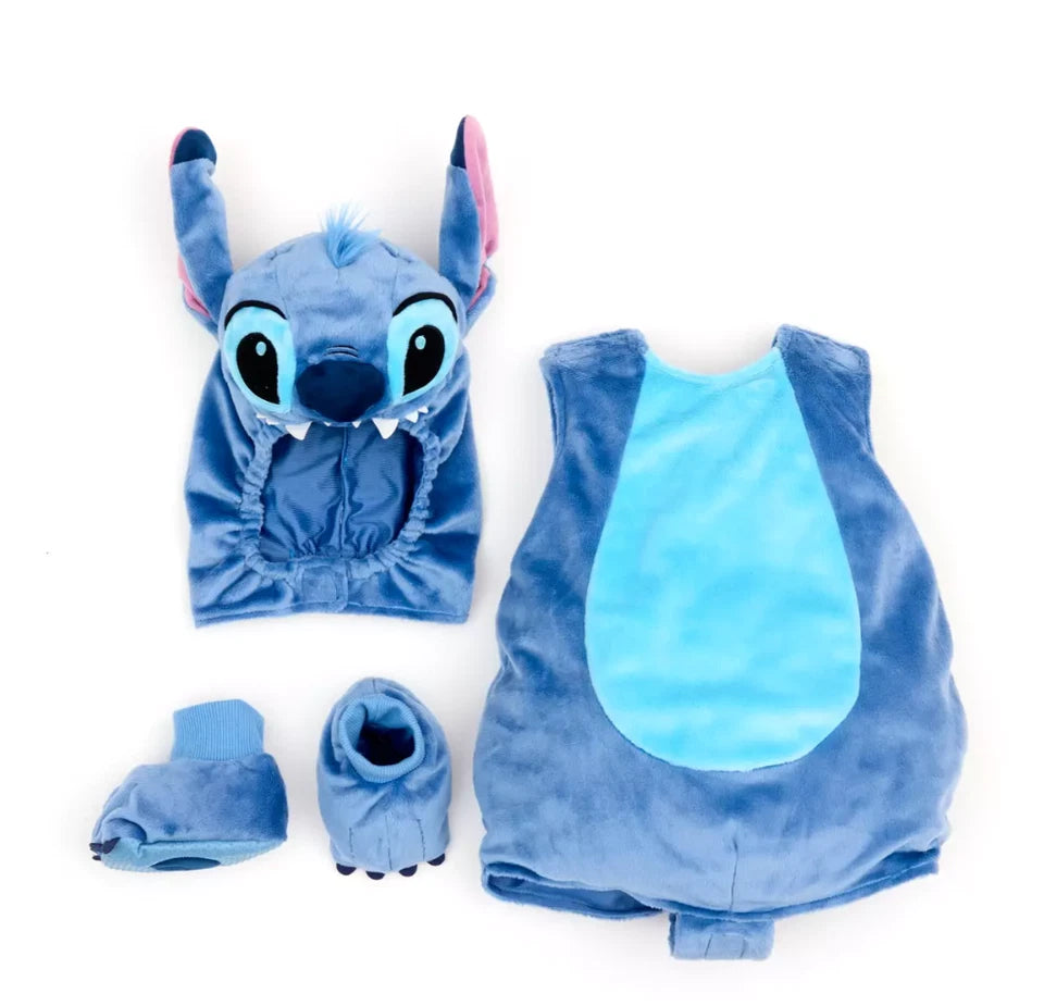 Disney Store Lilo & Stitch, Stitch Baby Costume Body Suit Set 18/24 Month NEW