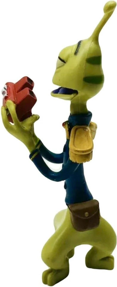 Lilo & Stitch Pleakley Key Ring Keychain One Eye Alien PVC Figure Figurine Charm