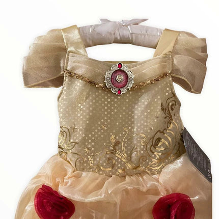 Disney Beauty and the Beast Princess Belle Fancy dress costume girl size 9/10