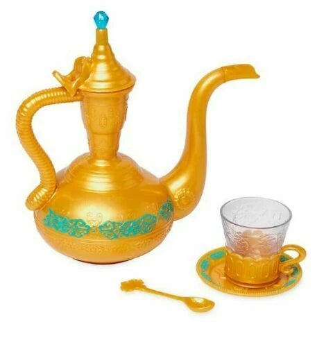 DISNEY Store ALADDIN JASMINE TEA TIME PLAY SET 13 PC SET Live Action Film NEW