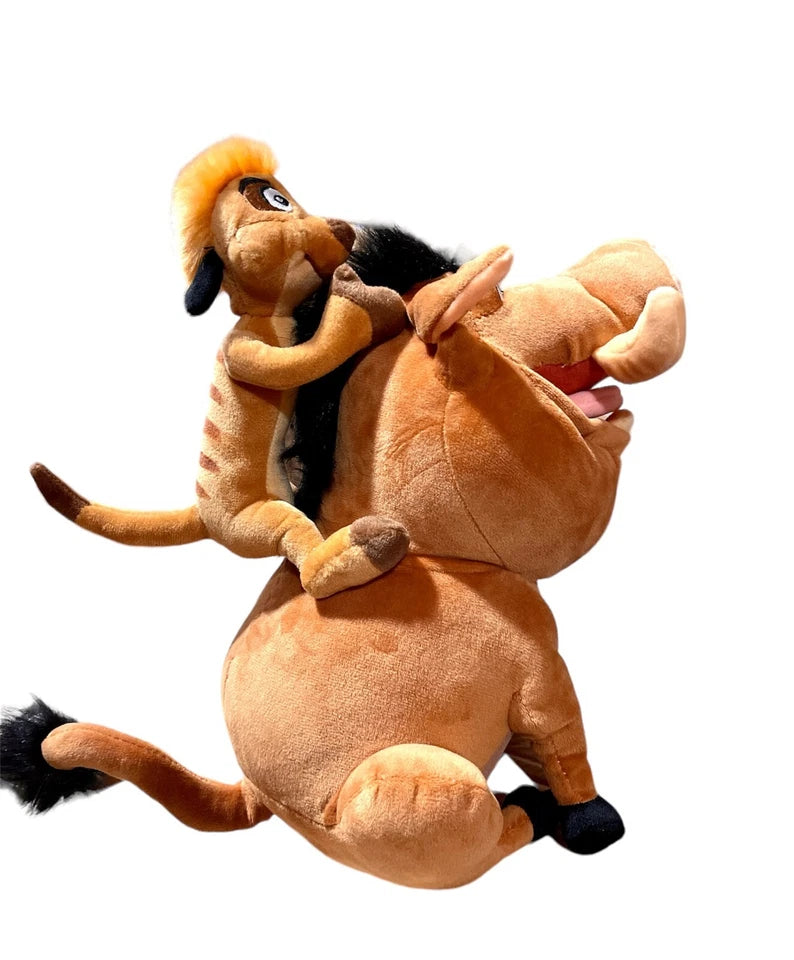 Disney Official The Lion King Pumbaa & Timon Soft Plush Toy NEW W TAG