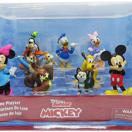 Disney Store Mickey Mouse & Friends Figurine Playset Minnie donald daisy duck