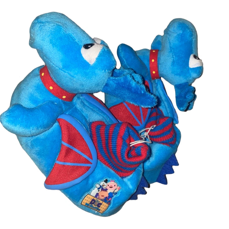 Disney Doc Mcstuffins Kids Slipper Stuffy the dragon SIZE UK 6/7, USA 7/8