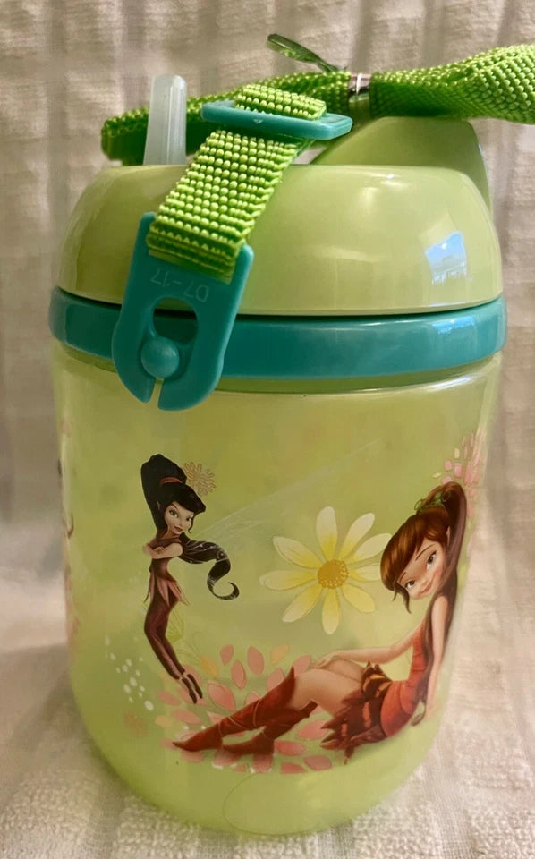 Disney Store OFFICIAL Tinkerbell water DRINK bottle for kids school / picnic NEW