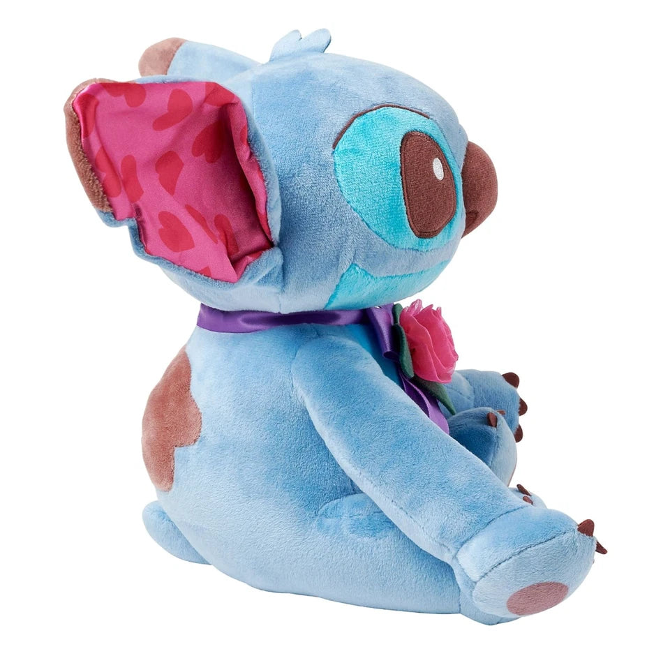 Disney Store Official Stitch Sweetheart Valentine Medium Soft Toy Lilo & st 29cm
