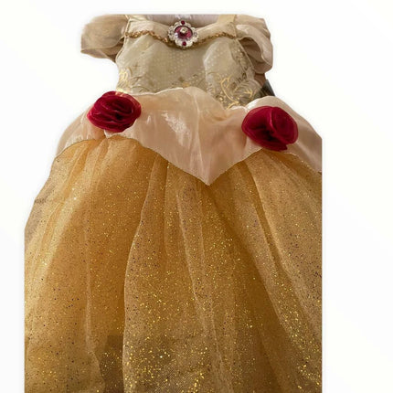 Disney Beauty and the Beast Princess Belle Fancy dress costume girl size 9/10