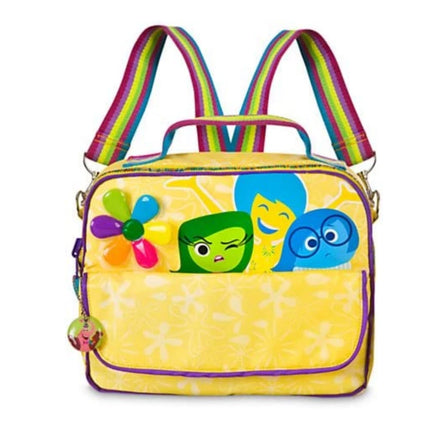 DISNEY Inside Out Reversible Bag Yellow features Anger, Sadness, Joy, Disgust