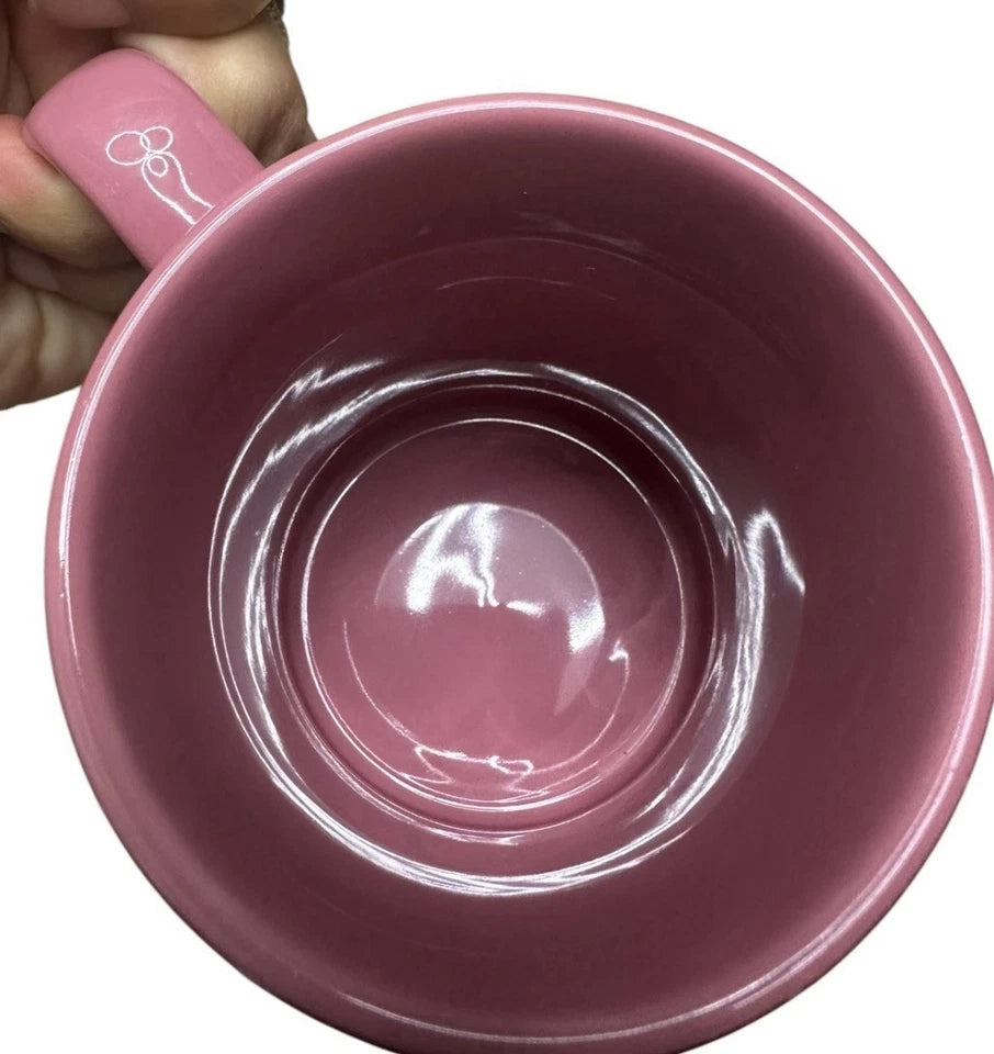 DISNEY STORE Exclusive MINNIE MOUSE Pink 3D Embossed Mug