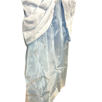 Disney Store official Princess Cinderella costume Formal Party Blue Kid Girl New