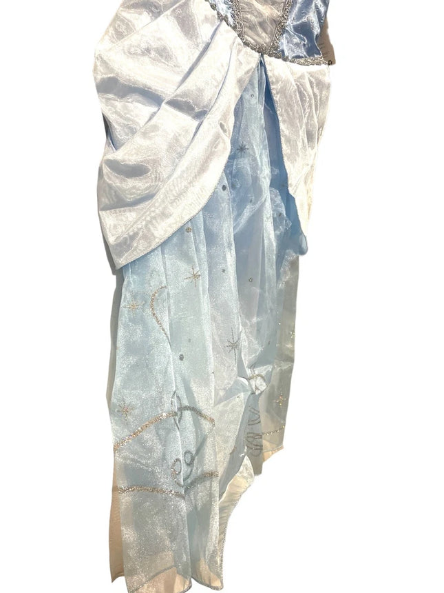 Disney Store official Princess Cinderella costume Formal Party Blue Kid Girl New