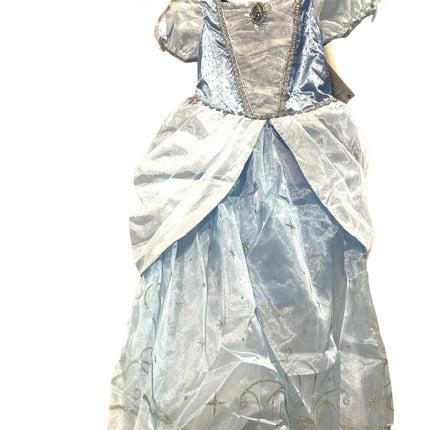 Disney Store official Princess Cinderella costume Formal Party Blue Kid Girl New