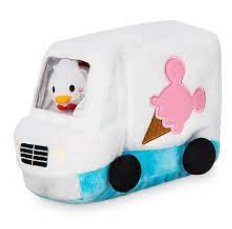 Disney Ice cream truck Stitch Angel Donald Daisy Duck Tsum Tsum Soft Plush toy