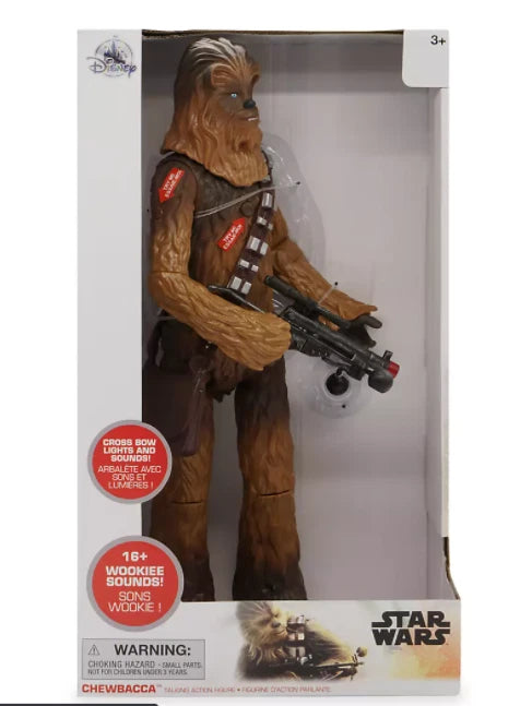 Disney Store Chewbacca Talking Action Figure, Star Wars
